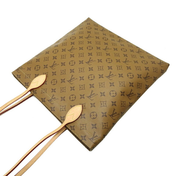 LOUIS VUITTON Carry It Tote Bag M45198 Monogram Reverse Brown - Picture 4 of 10